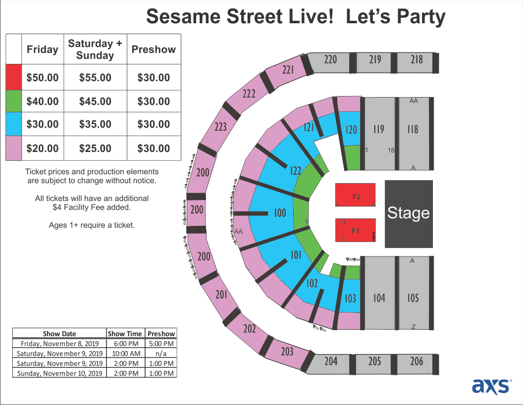 Gwinnett Arena Seating Chart Concert